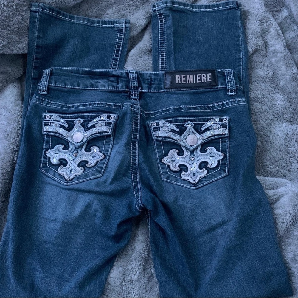 Gemstone Bootcut Jeans